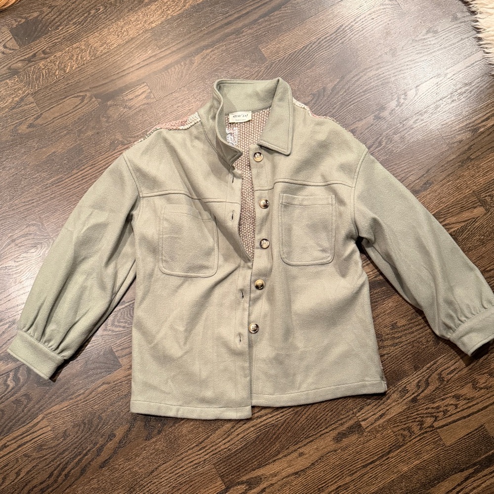 Sage Green Button Down Shirt